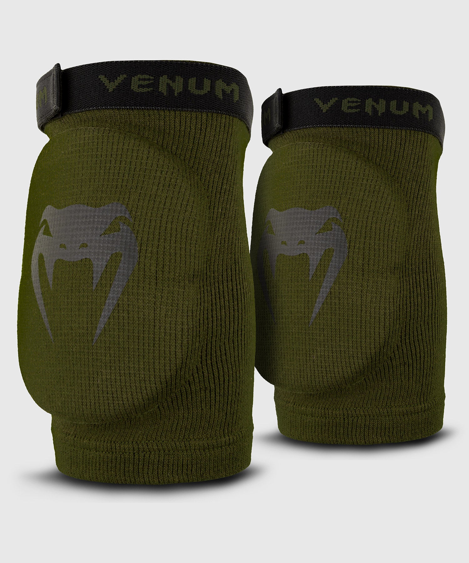 Venum Ellbogenschützer Kontact - Kaki Grün/Schwarz