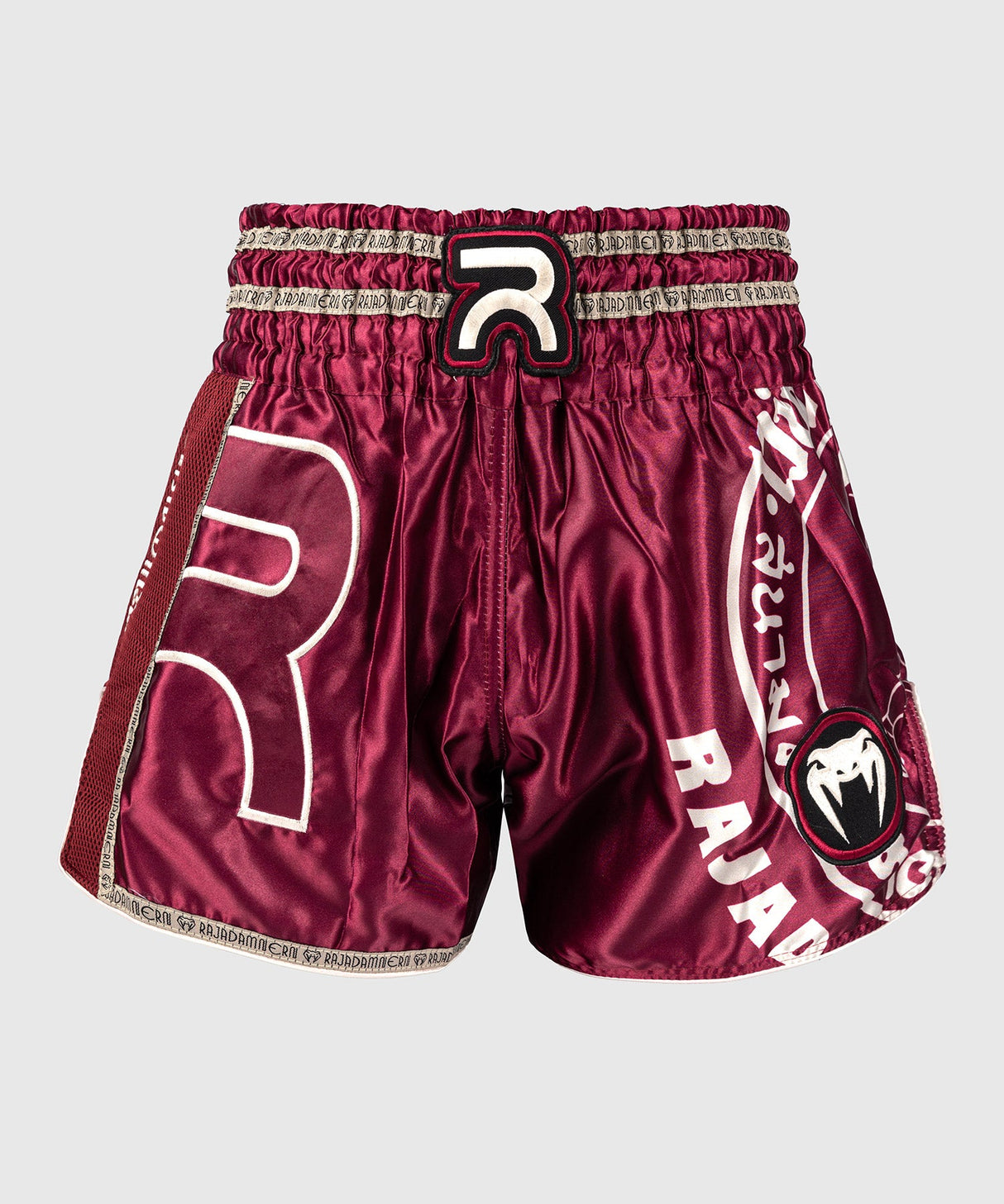 Venum x Rajadamnern Muay-Thai-Shorts – Bordeauxrot