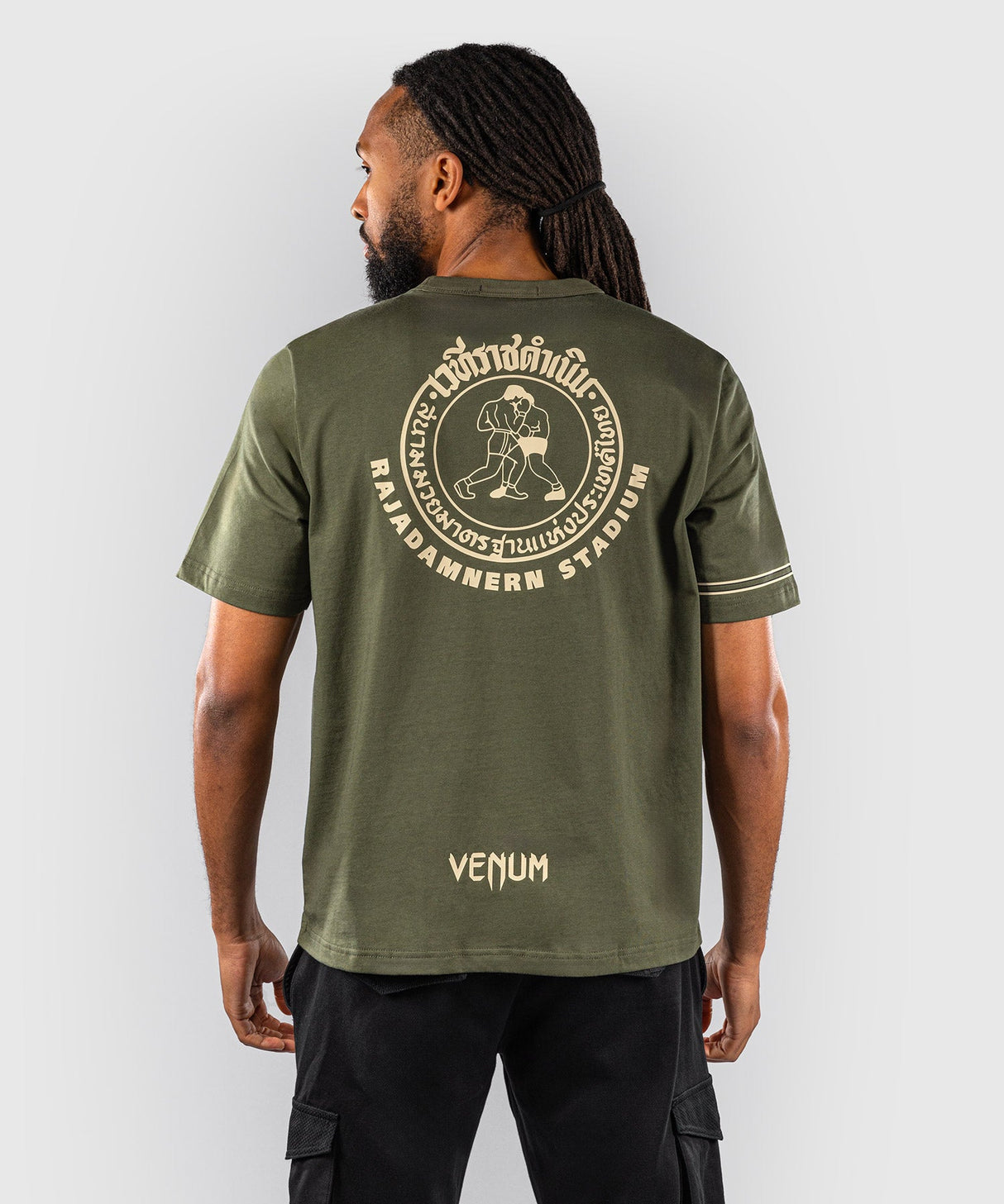 Venum x Rajadamnern T-Shirt – Armeegrün