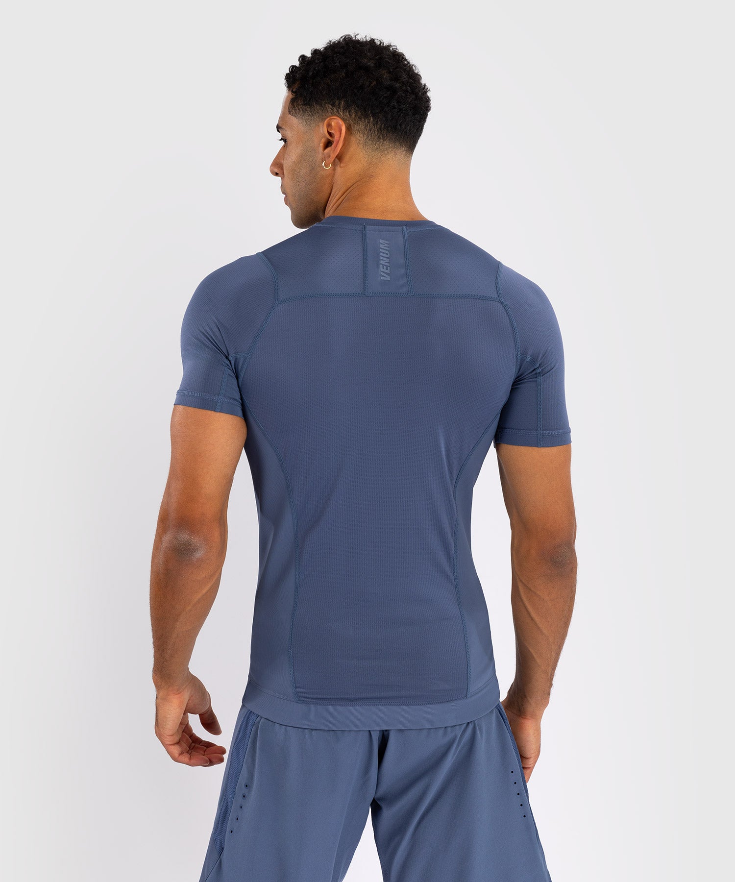 Venum Rashguard Kurzarm G-Fit Air - Foggy Blue