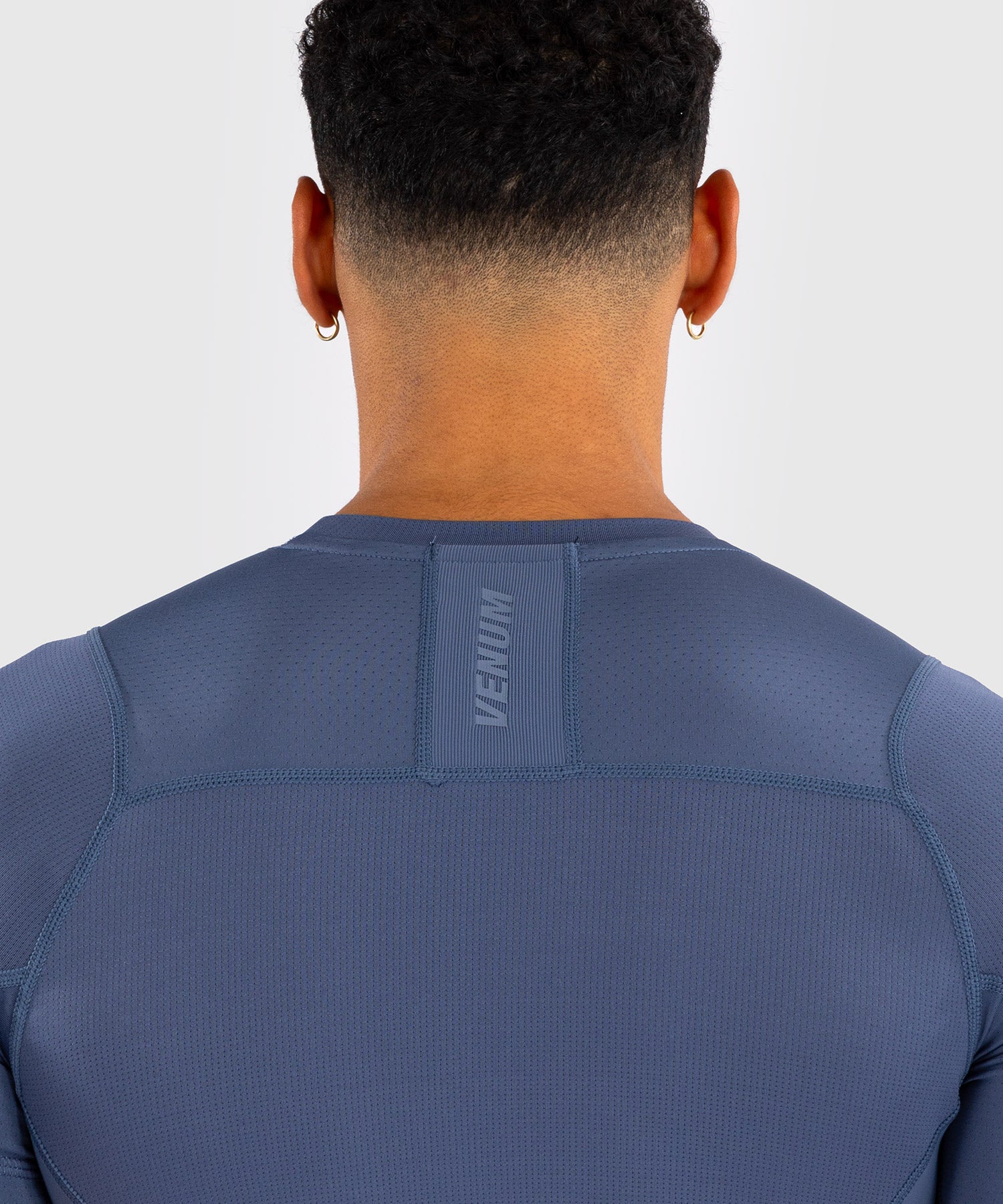 Venum Rashguard Kurzarm G-Fit Air - Foggy Blue