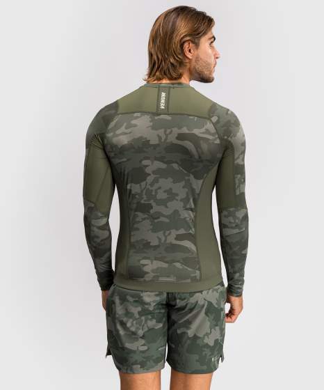 Venum Rashguard Langarm G-Fit Air – Army Camo