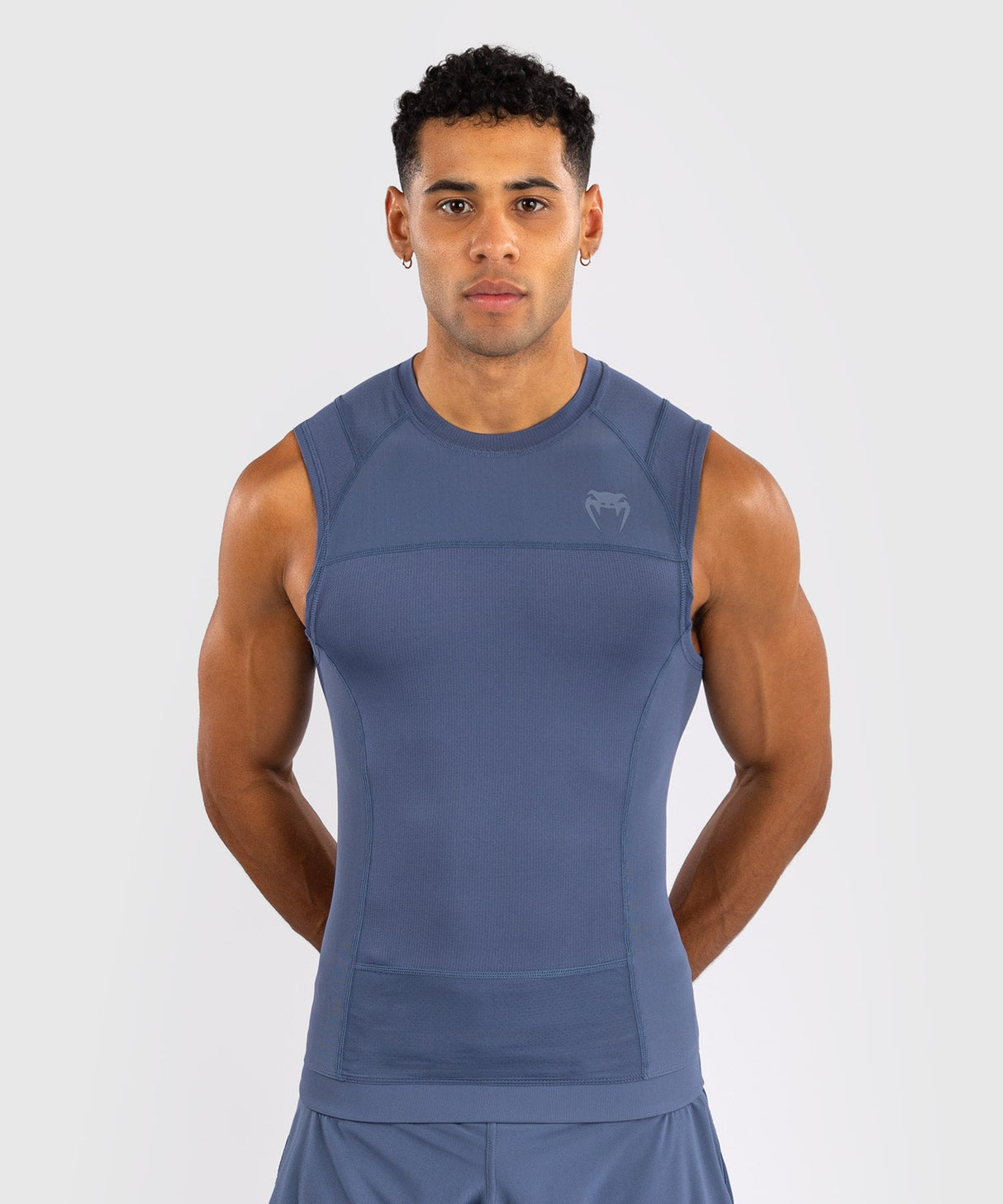Venum Ärmelloses Rashguard G-Fit Air – Foggy Blue