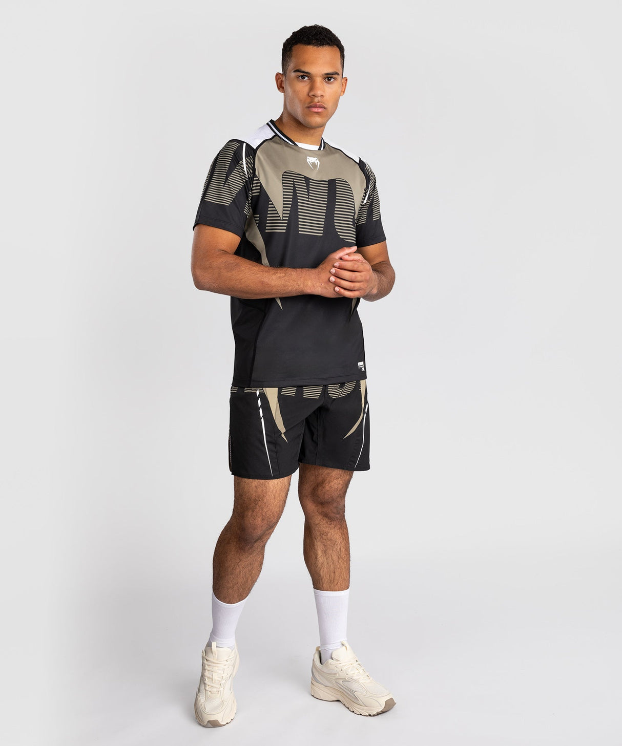 Venum Dry Tech T-Shirt Adrenaline – Schwarz/Sand