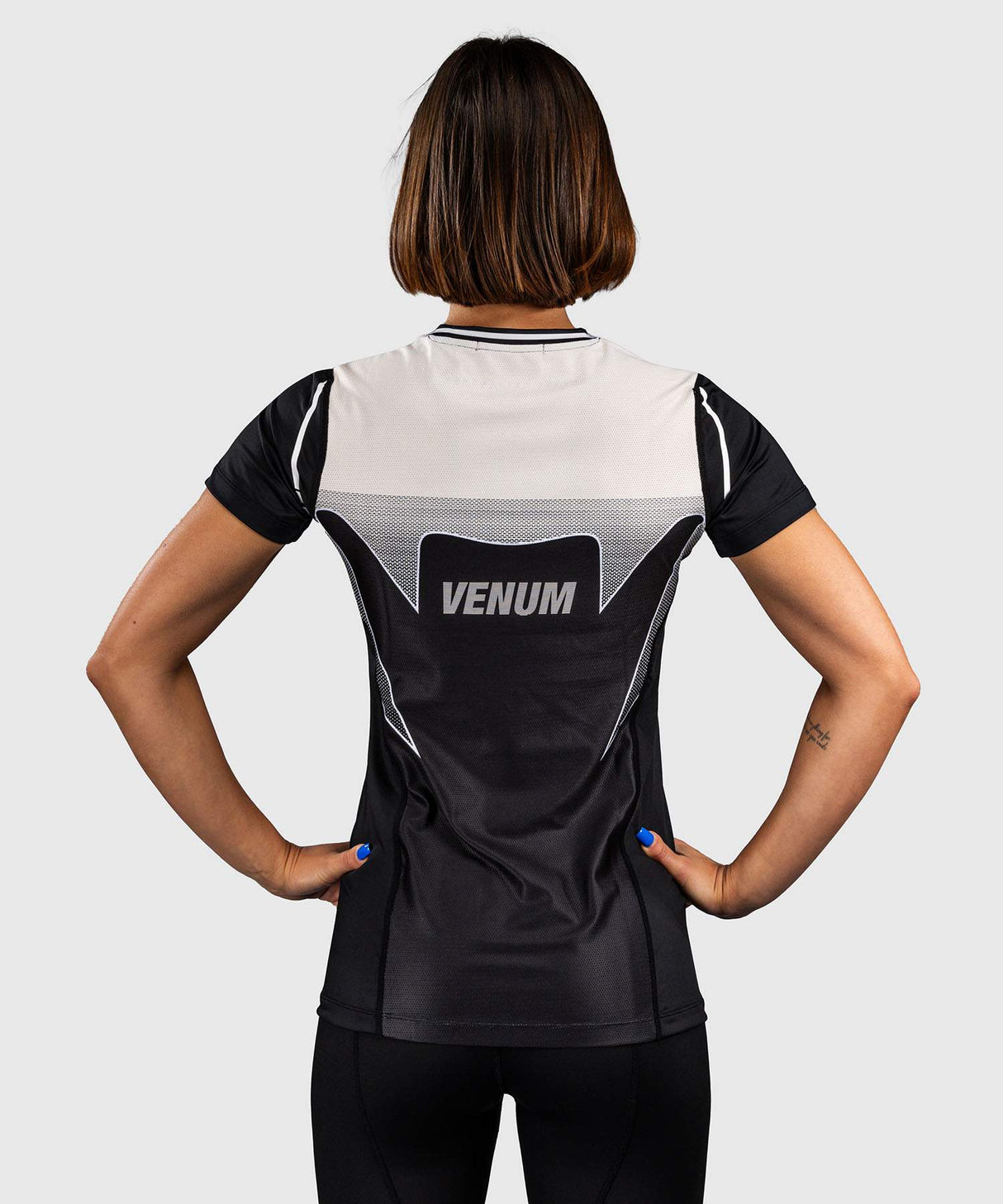Venum Dry-Tech T-Shirt Adrenaline – Schwarz/Elfenbein