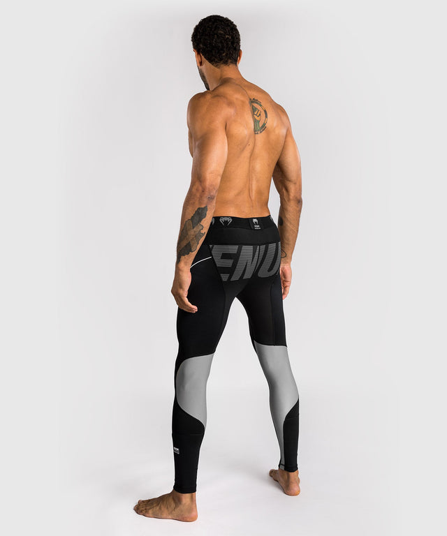 Venum Spats Adrenaline – Schwarz/Silbergrau