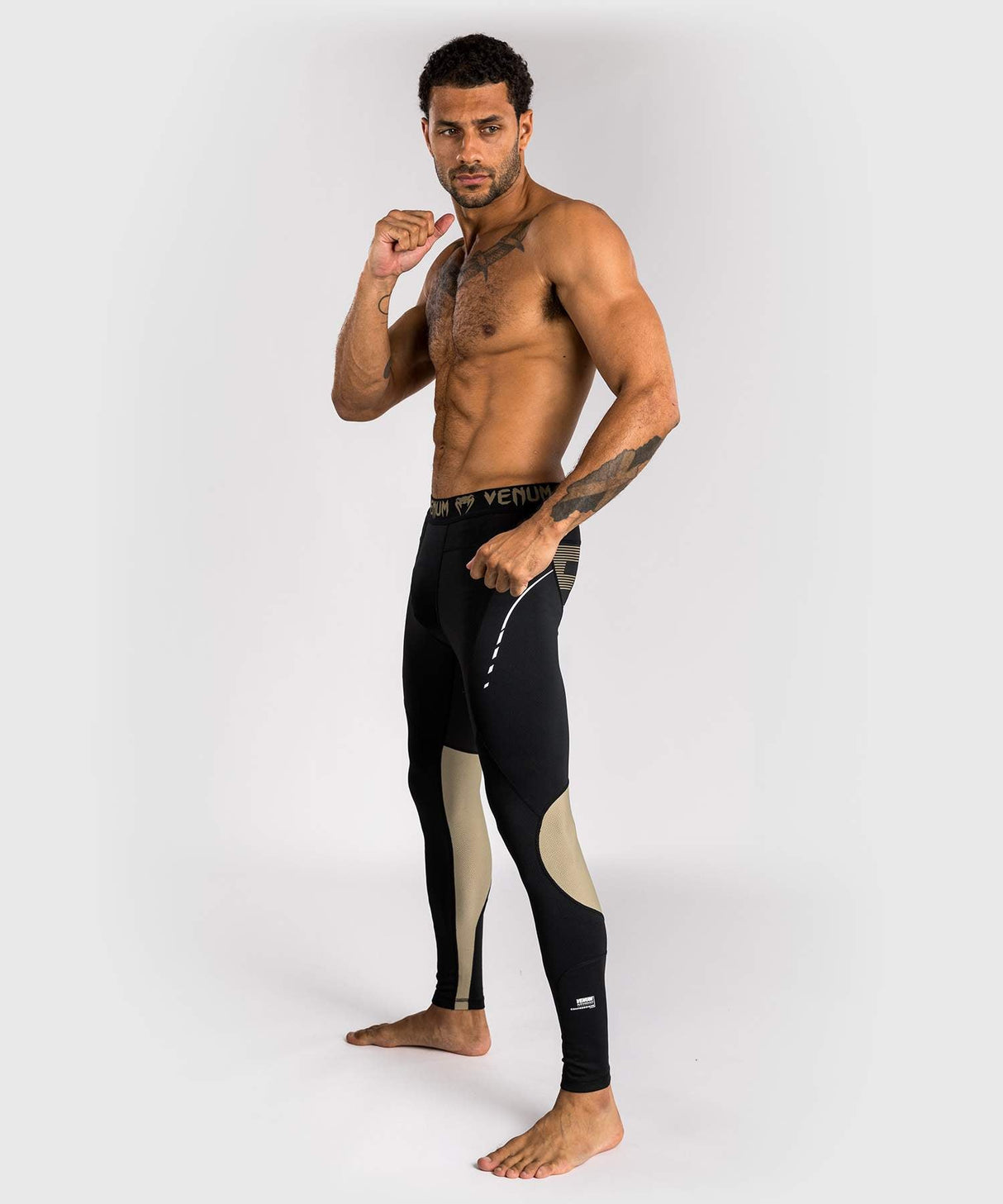 Venum Spats Adrenaline – Schwarz/Sand