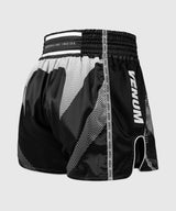 Venum Muay-Thai-Shorts Adrenaline – Schwarz/Silbergrau