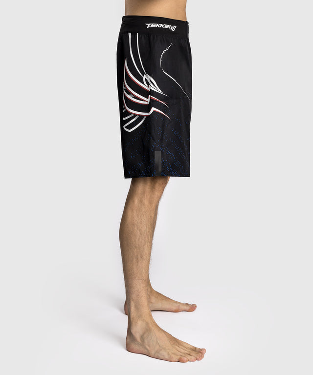 Venum x TEKKEN MMA Shorts – Jin Kazama – Blau/Schwarz/Weiss