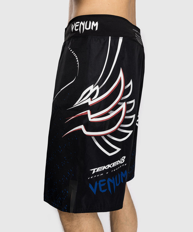 Venum x TEKKEN MMA Shorts – Jin Kazama – Blau/Schwarz/Weiss