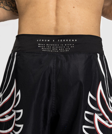 Venum x TEKKEN MMA Shorts – Jin Kazama – Blau/Schwarz/Weiss