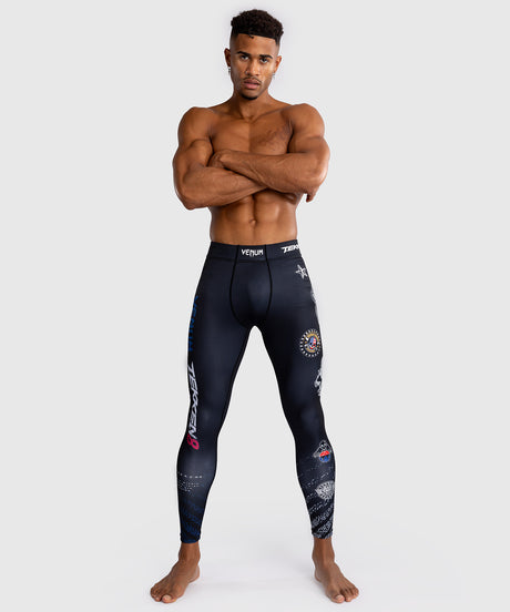 Venum x TEKKEN 8 Spats – Paul Phoenix – Schwarz/Blau