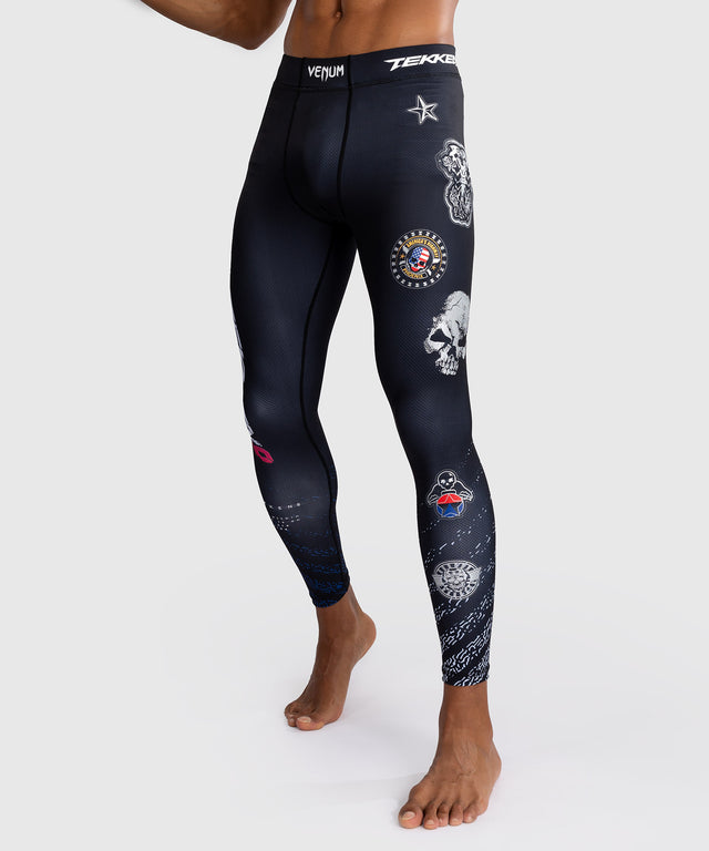Venum x TEKKEN 8 Spats – Paul Phoenix – Schwarz/Blau