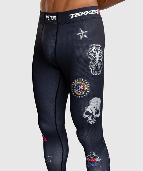 Venum x TEKKEN 8 Spats – Paul Phoenix – Schwarz/Blau