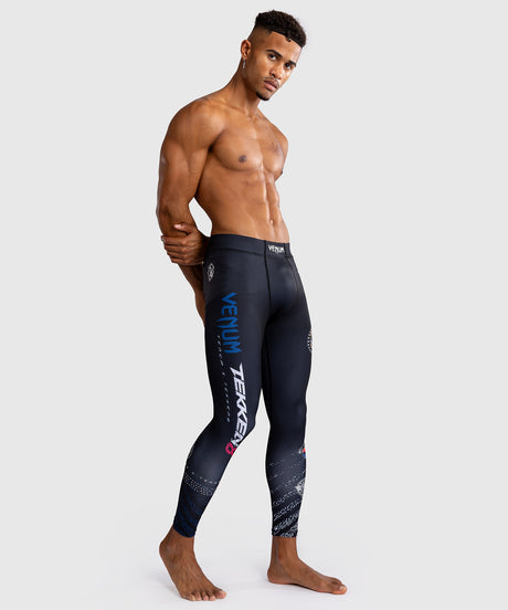 Venum x TEKKEN 8 Spats – Paul Phoenix – Schwarz/Blau