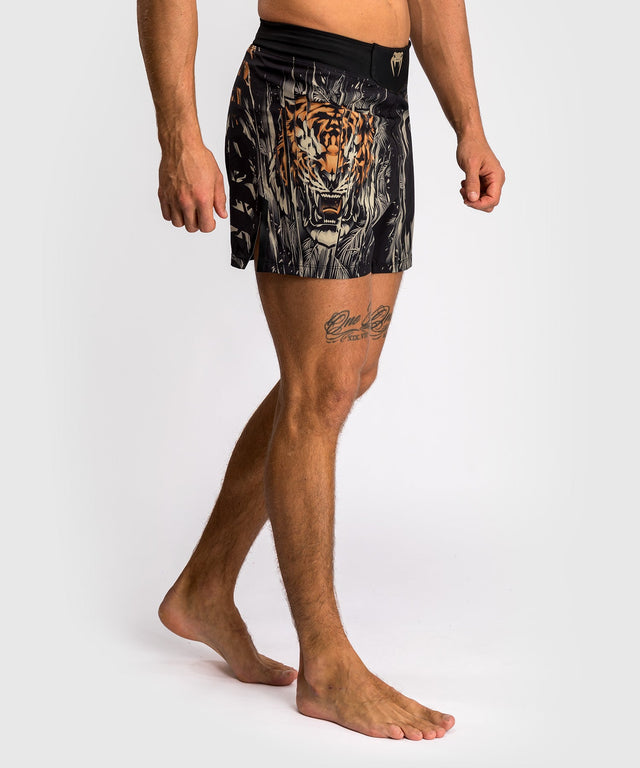 Venum MMA Shorts Tiger - Schwarz/Orange
