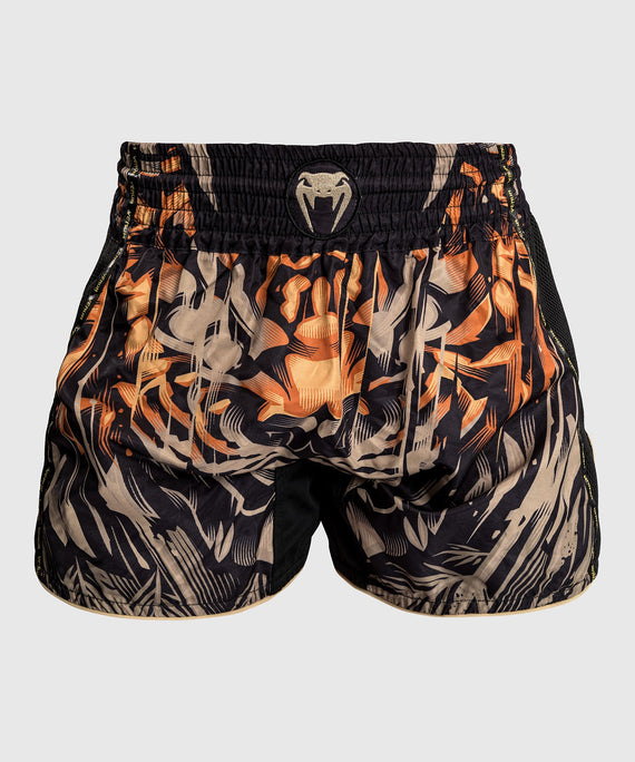 Venum Muay Thai Shorts Tiger - Schwarz/Orange