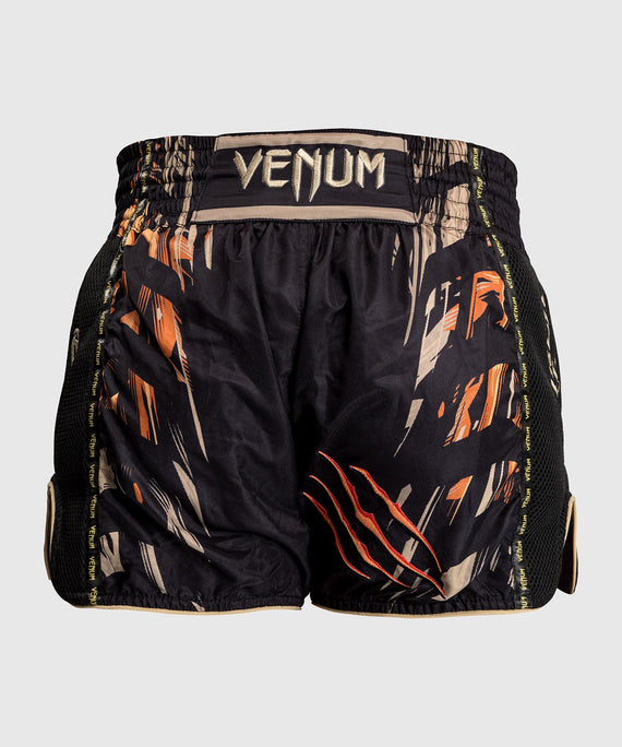 Venum Muay Thai Shorts Tiger - Schwarz/Orange
