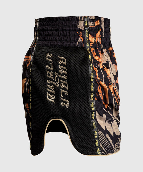Venum Muay Thai Shorts Tiger - Schwarz/Orange
