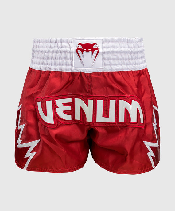 Venum Muay Thai Shorts Inferno – Rot/Weiss