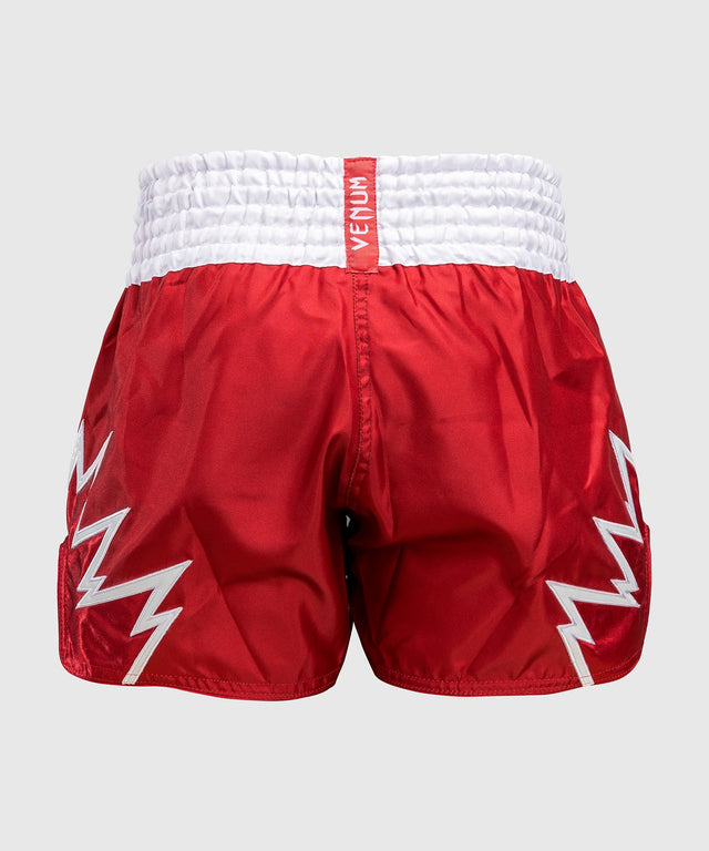 Venum Muay Thai Shorts Inferno – Rot/Weiss