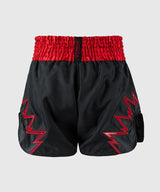 Venum Muay Thai Shorts Inferno - Anthrazitgrau/Rot