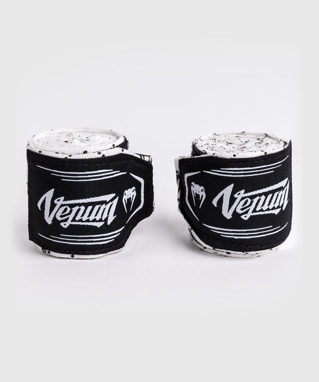 Venum Boxbandagen Monogramm – Weiss/Schwarz