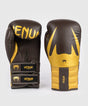Venum Boxhandschuhe Reverso - Dunkelbraun/Gold