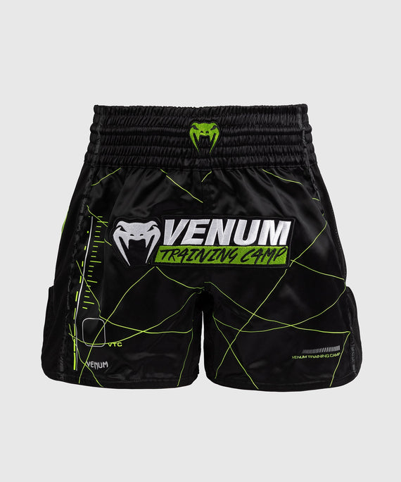 Venum Muay Thai Shorts Training Camp 4.0 – Schwarz/Neongrün