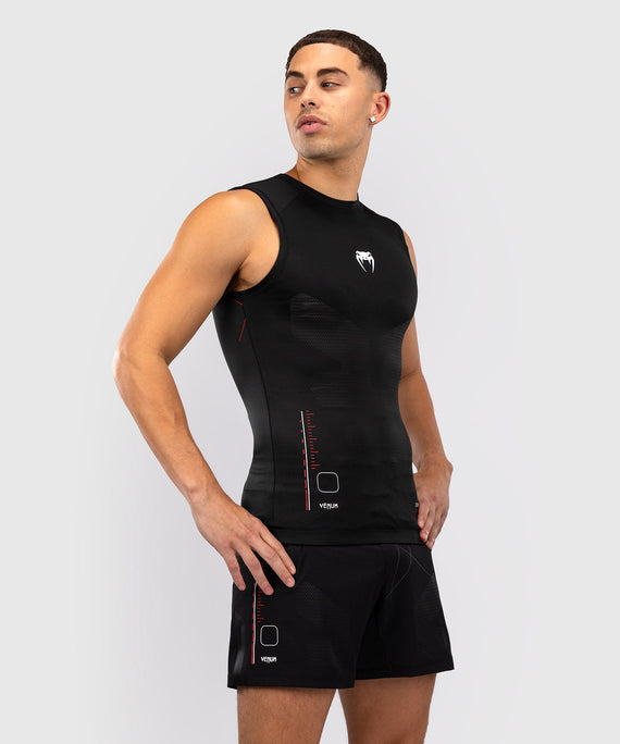 Venum Rashguard Tactical XT Ärmellos – Schwarz