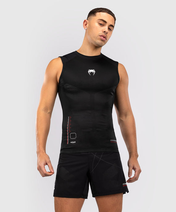 Venum Rashguard Tactical XT Ärmellos – Schwarz