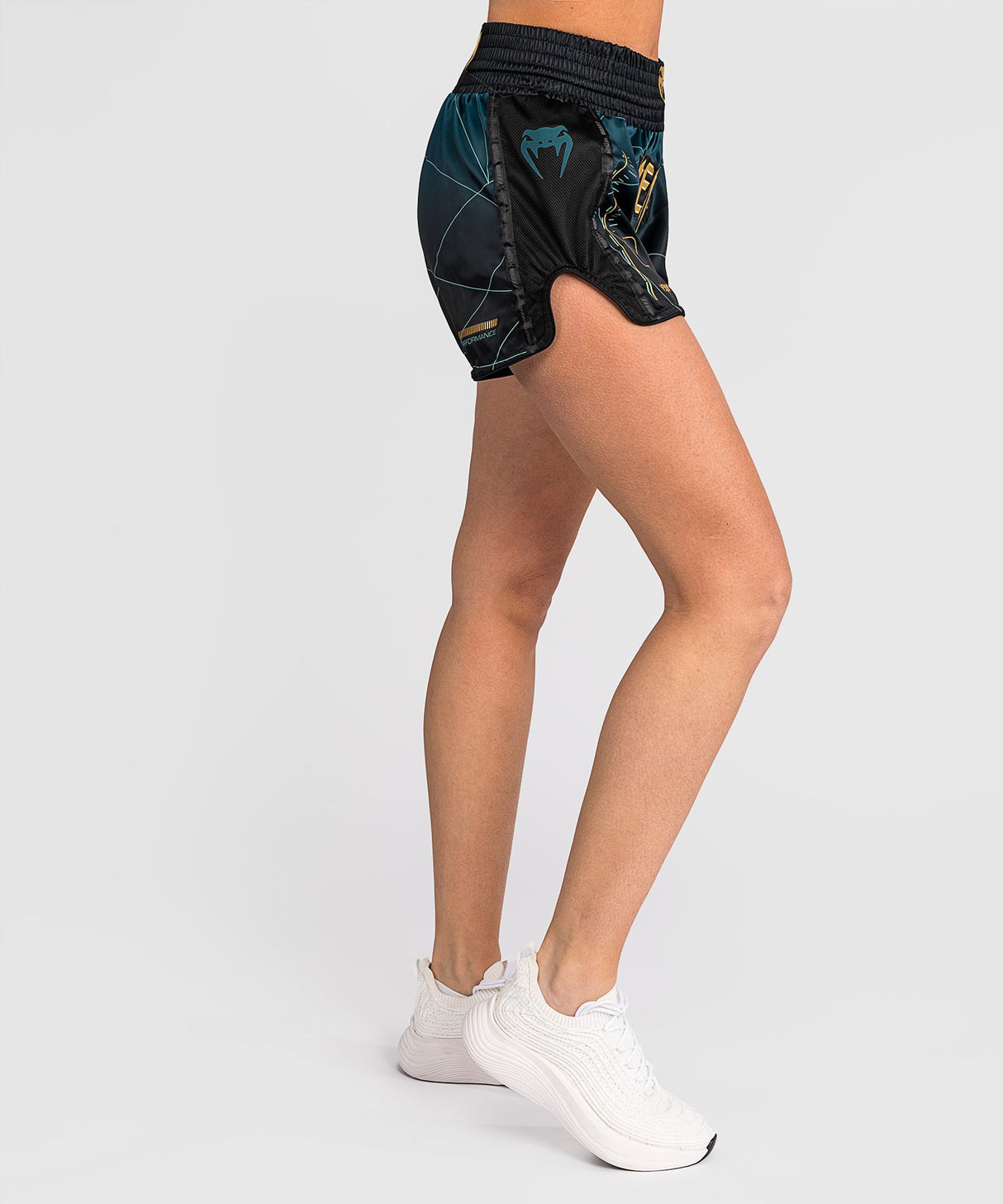 Venum Muay Thai Shorts Damen Tactical XT - Forest Green