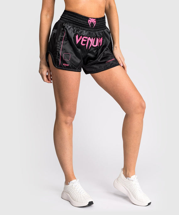 Venum Muay Thai Shorts Damen Tactical XT – Schwarz/Pink