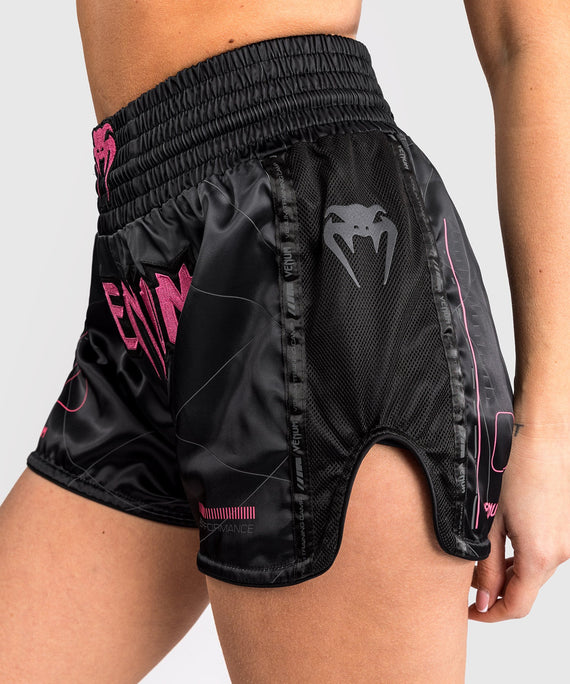 Venum Muay Thai Shorts Damen Tactical XT – Schwarz/Pink