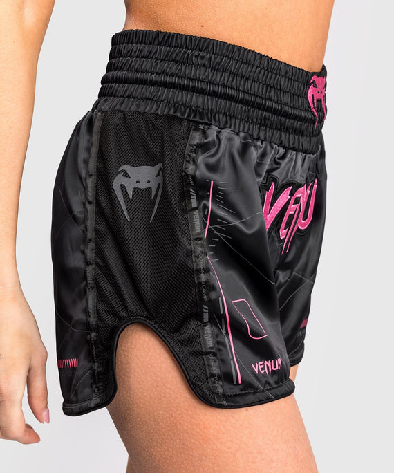 Venum Muay Thai Shorts Damen Tactical XT – Schwarz/Pink