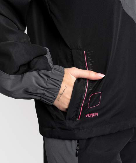 Venum Trainingsjacke Damen Tactical XT – Schwarz/Grau