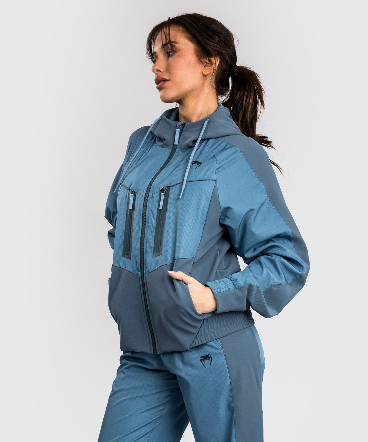 Venum Damen Track Jacket Laser 3.0 - Blau