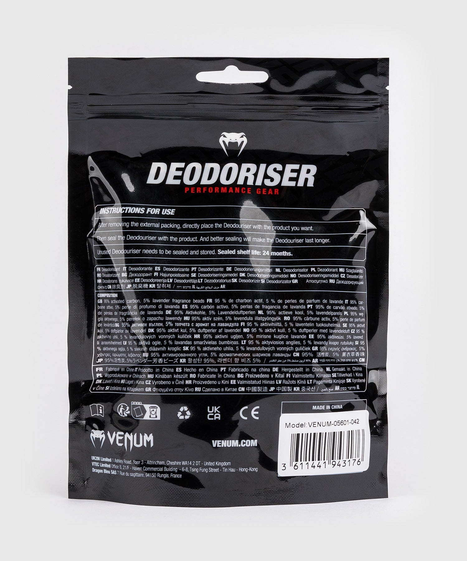 Venum Kontact Handschuh-Deodorant – Lavendel