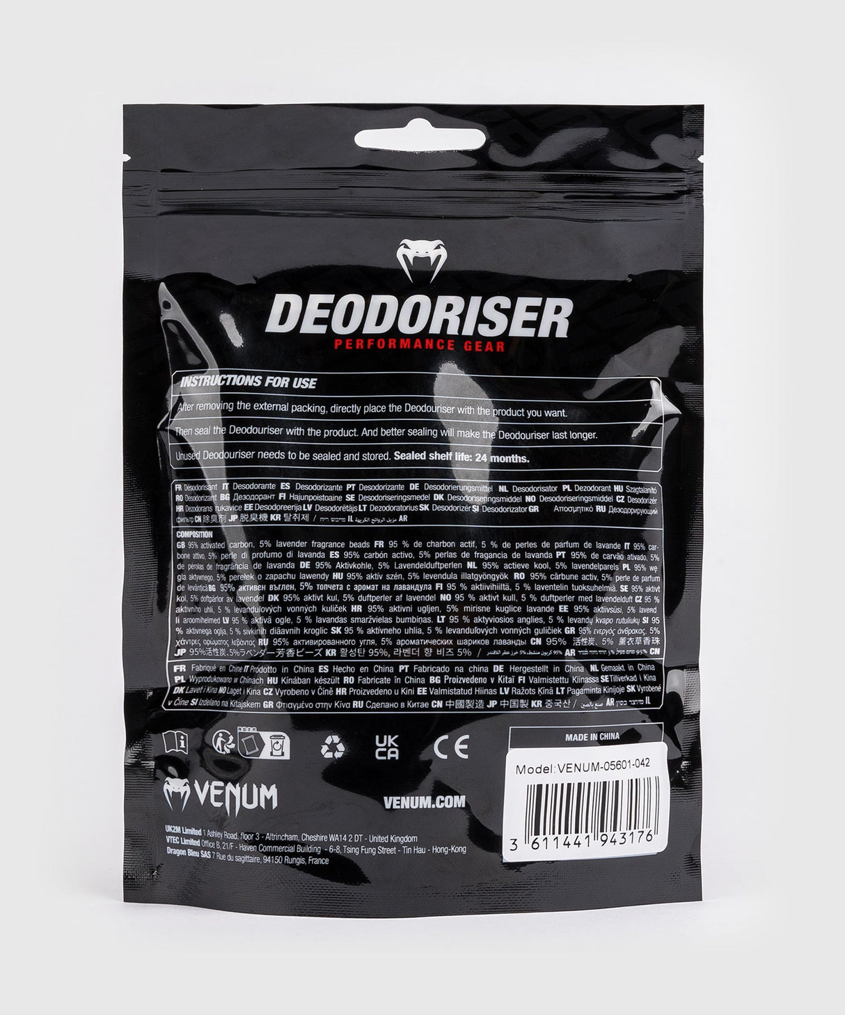 Venum Kontact Handschuh-Deodorant – Lavendel