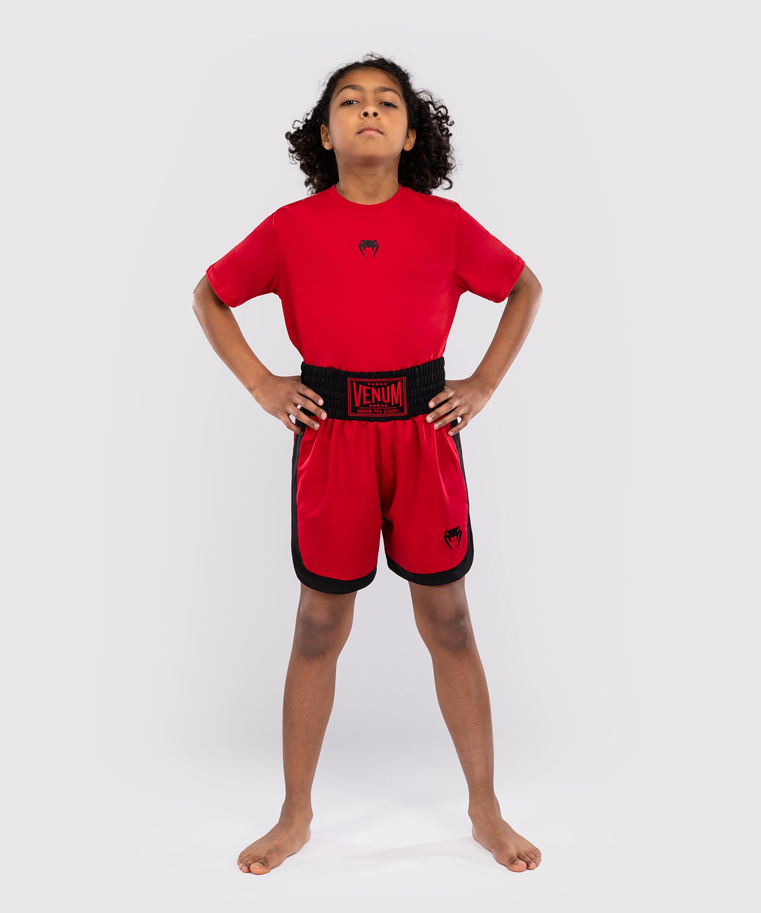 Venum Boxing Shorts Classic Kinder - Rot