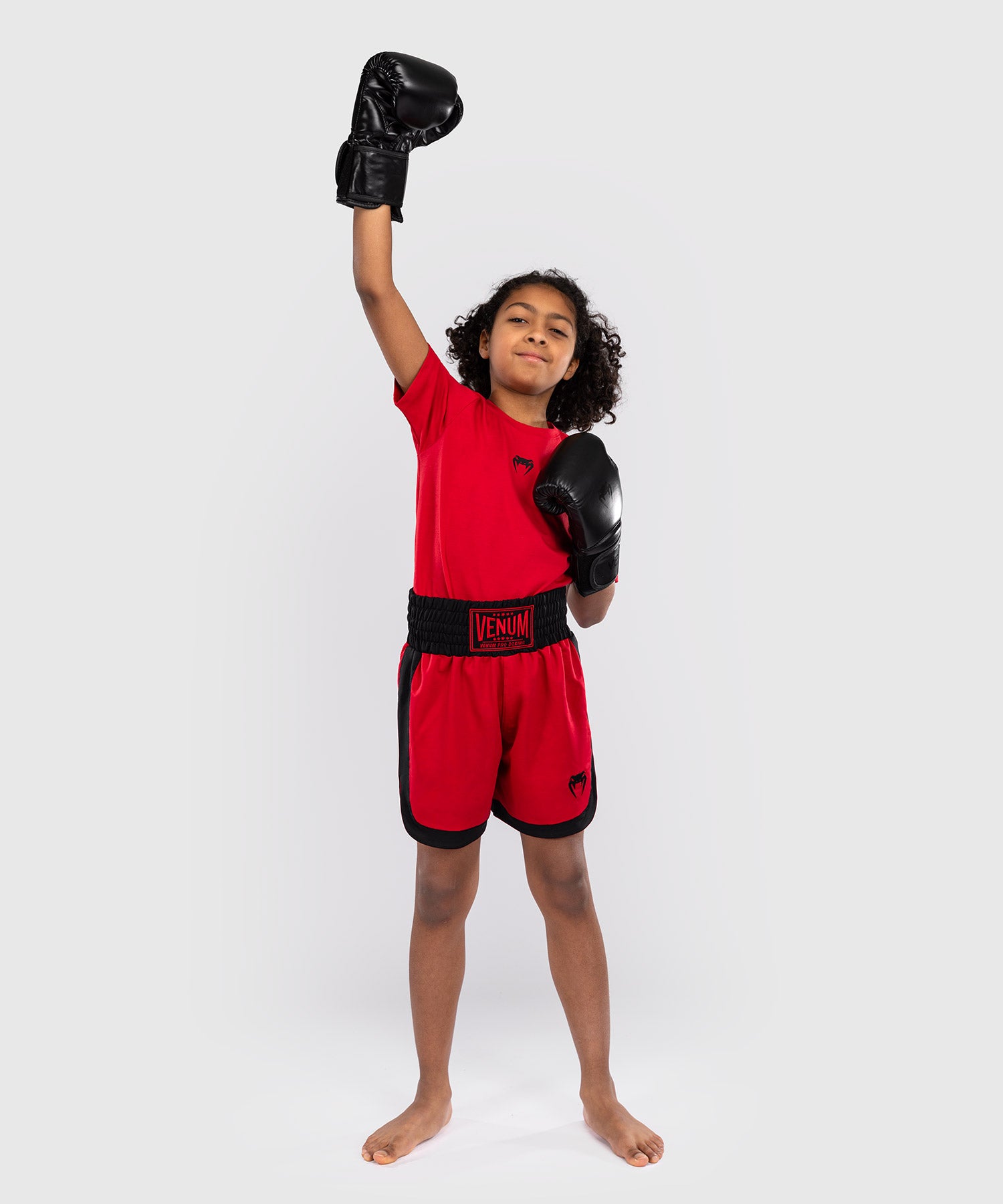 Venum Boxing Shorts Classic Kinder - Rot