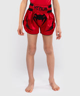 Venum Muay Thai Shorts Inferno Kinder - Rot