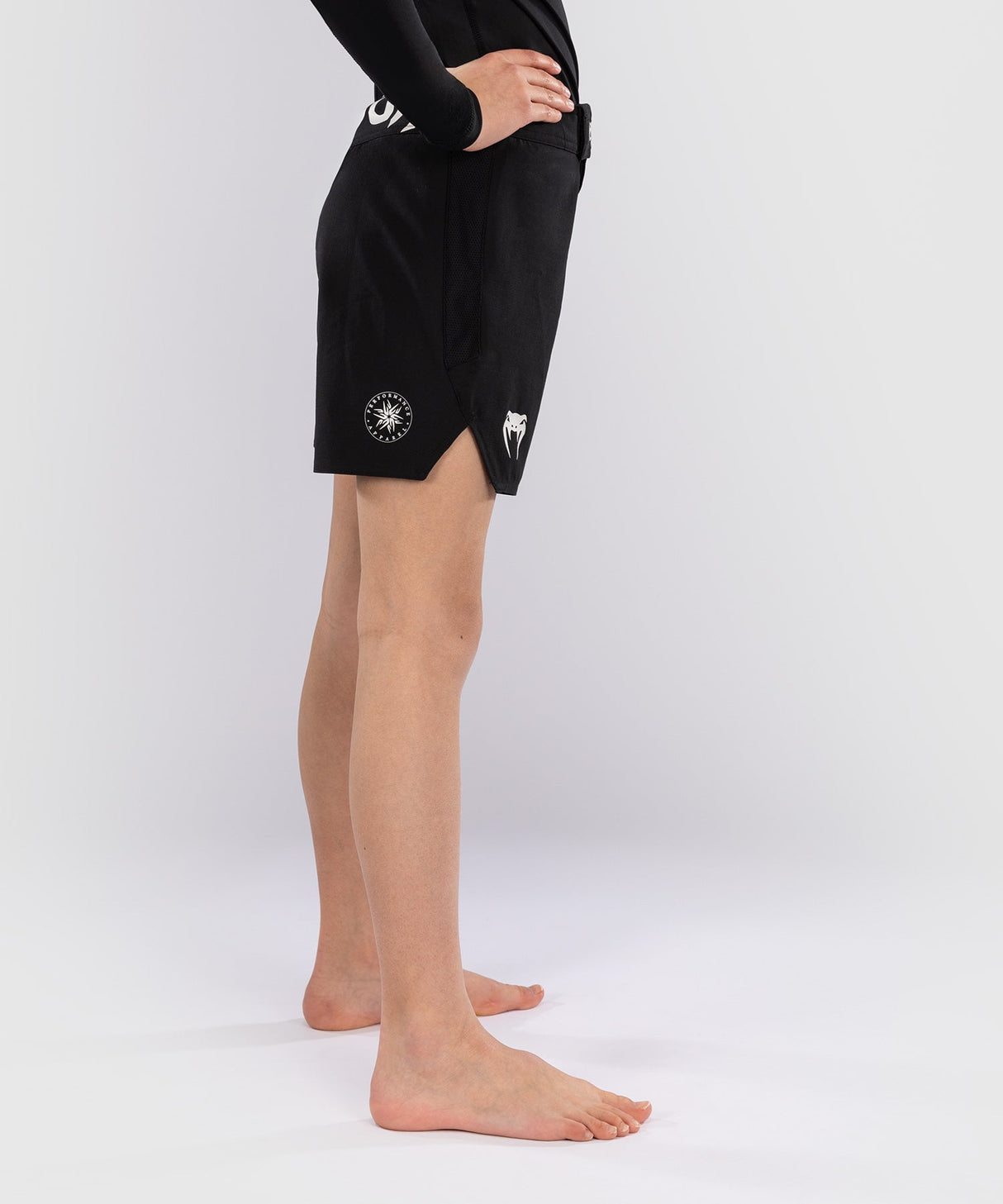 Venum MMA Shorts Light Kinder - Schwarz