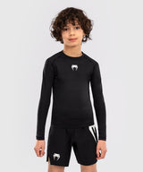Venum Rashguard Langarm Contender Kinder - Schwarz