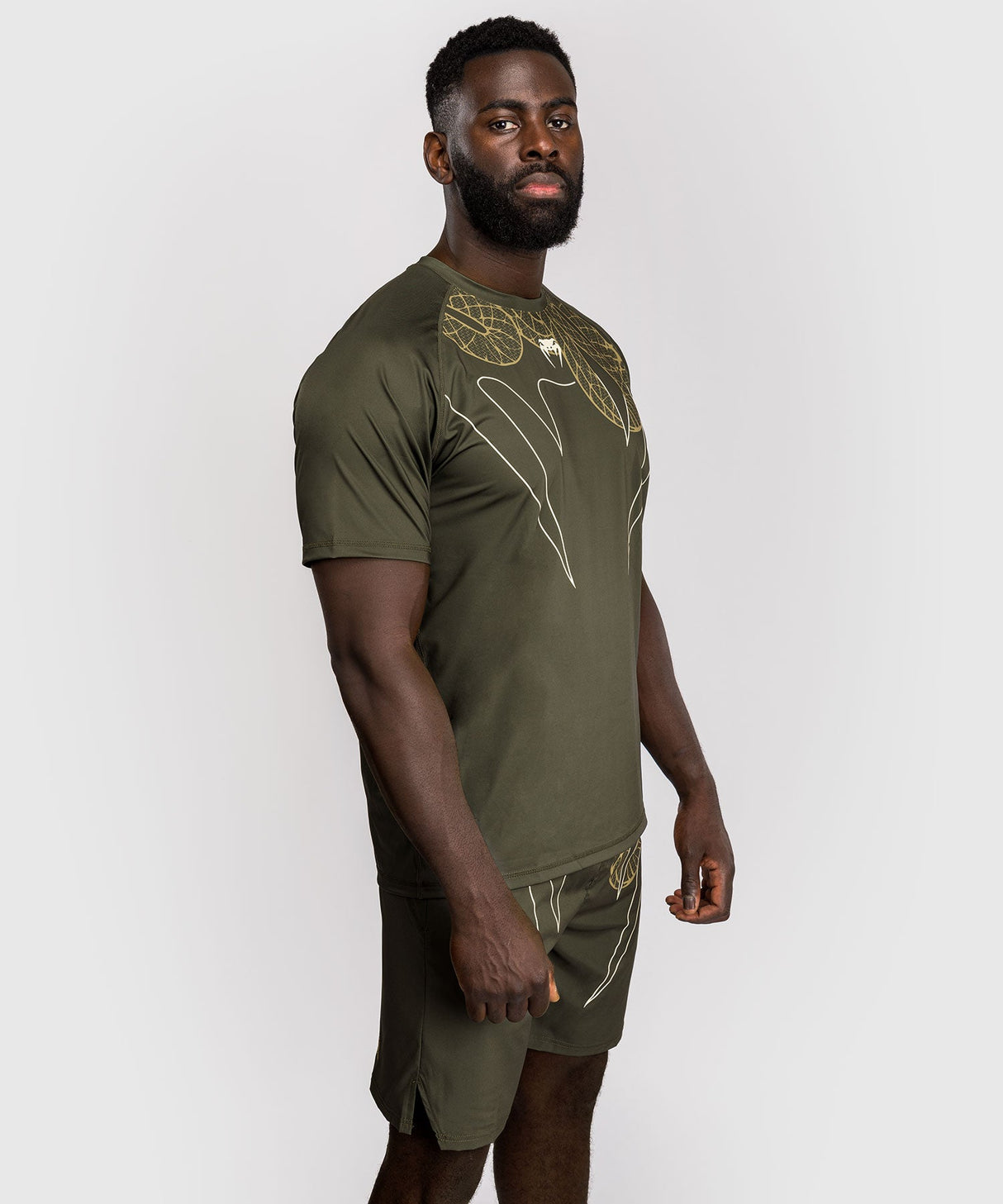 Venum Dry-Tech T-Shirt Serpenti - Kaki Groen