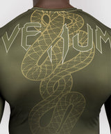 Venum Rashguard Langarm Serpenti - Khaki Grün