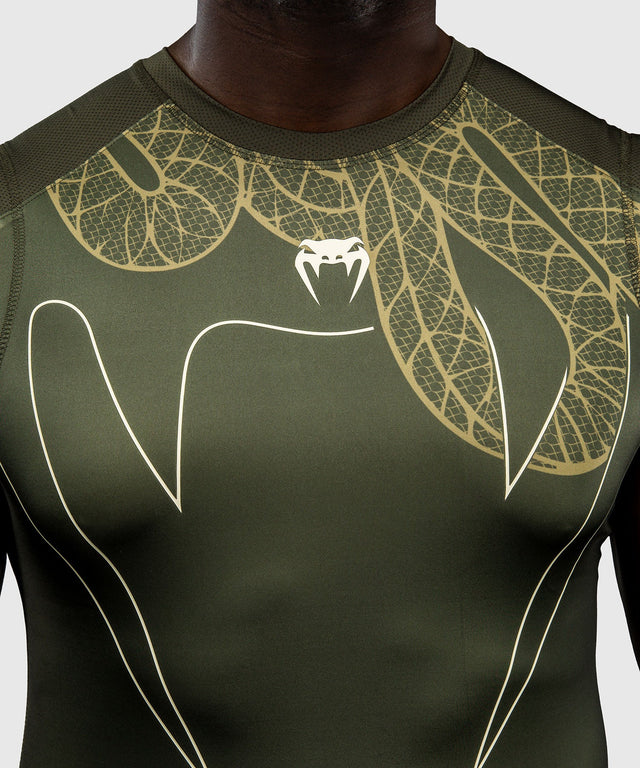 Venum Ärmelloser Rashguard Serpenti - Khaki Grün