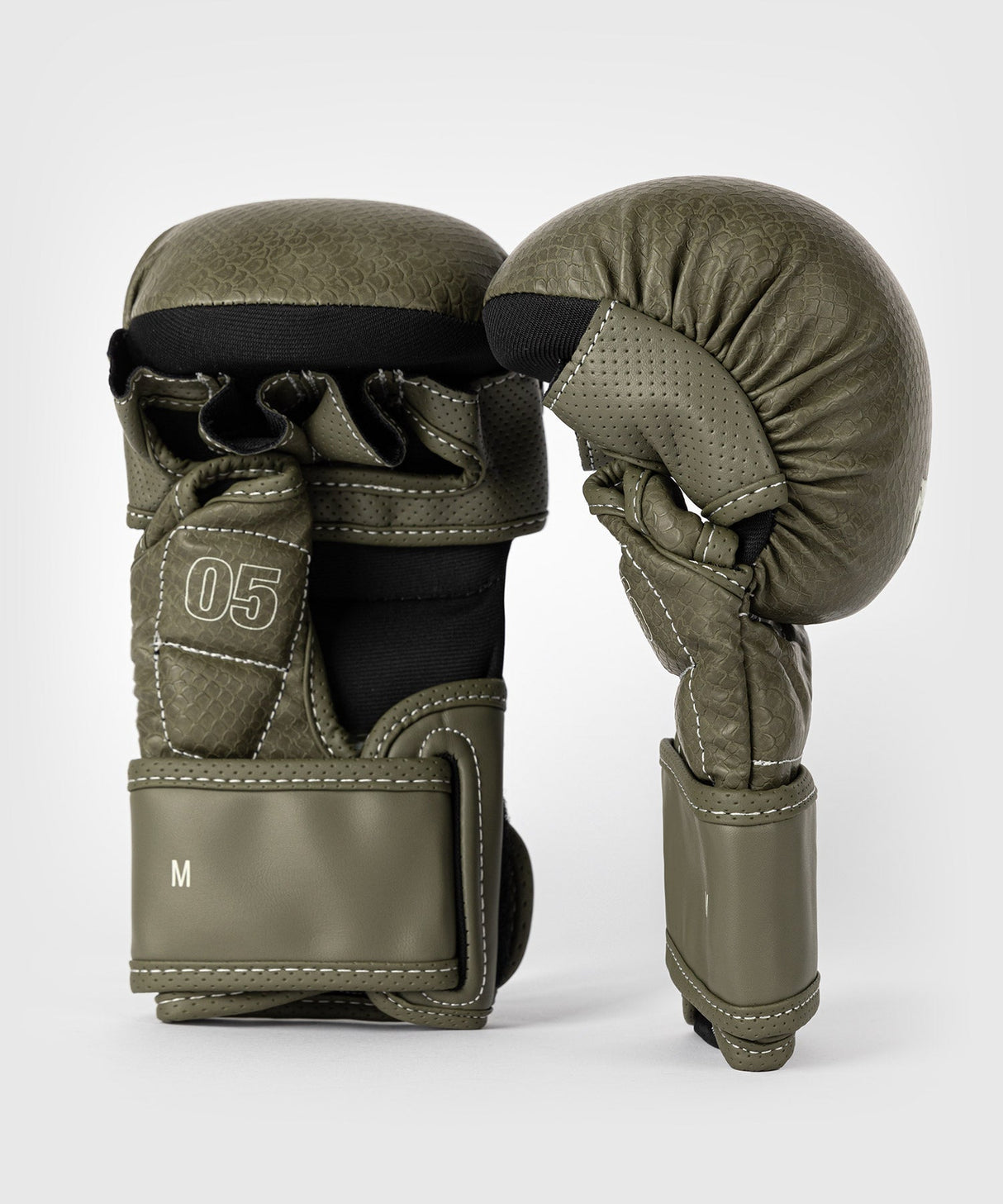 Venum MMA-Handschuhe Sparring Impact Evo Scales – Armeegrün