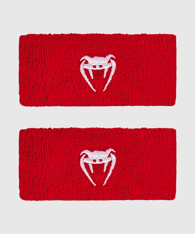 Venum Bizepsbänder Lineup Wide - Rot/Weiß