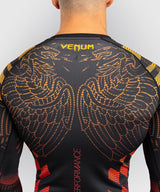 Venum Rashguard Langarm Quetzal Fury – Schwarz/Rot